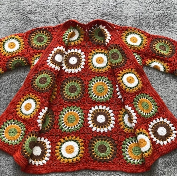 Granny square cardigan - Picture 5 of 10